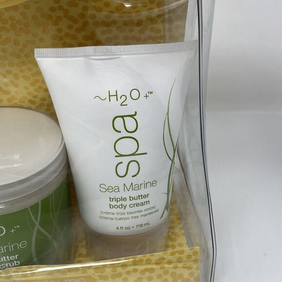 H2O+ SPA SEA MARINE Shower Cream | Sugar Scrub | Body Cream Gift Set - Picture 6 of 9